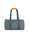 Ame & Lulu Grey/orange R. Scott Duffel In Grey