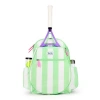 Ame & Lulu Jr. Love Tennis Backpack In Green