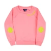 Ame & Lulu Kids On The Court Sweatshirt In Pink