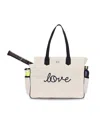 Ame & Lulu Love Stitched All Court Bag
