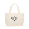 Ame & Lulu Mini Country Club Tote In White