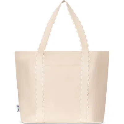 Ame & Lulu Nantucket Beach Tote In White