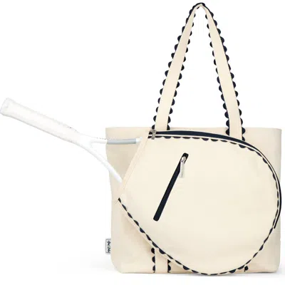 Ame & Lulu Nantucket Tennis Tote In Blue