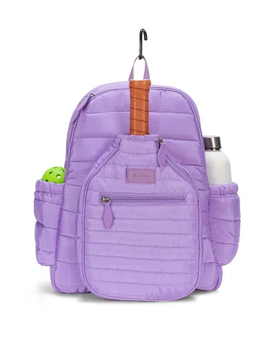Ame & Lulu Pickleball Time Backpack In Purple