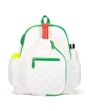 Ame & Lulu Pickleball Time Backpack In White