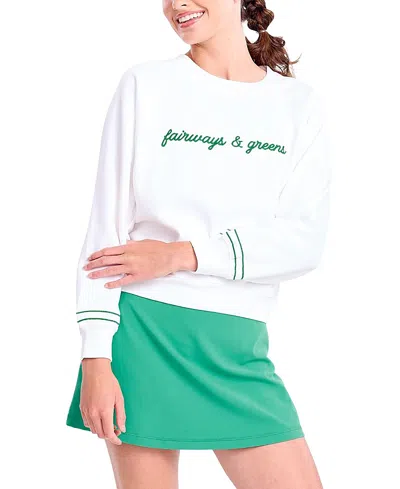 Ame & Lulu Play All Sweatshirt In Green