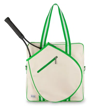 Ame & Lulu Women's Hamptons Tour Bag In Limeade In Multi