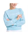 Ame & Lulu Women's Love All Sweatshirt In Blue