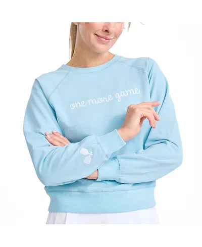 Ame & Lulu Women's Love All Sweatshirt In Blue