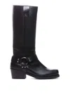 AME BLACK KRIZIA BOOTS LATERAL ZIP