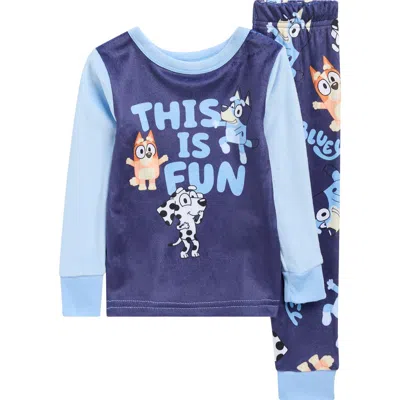 Ame Kids' Bluey This Is Fun Long Sleeve Pajamas