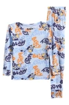 Ame Kids' Bluey Two-piece Pajamas In Blue