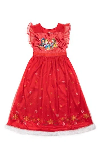 Ame Kids' Disney Princess Pajama Night Gown In Purple