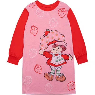 AME AME KIDS' STRAWBERRY SHORTCAKE NIGHTGOWN 
