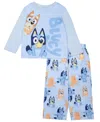 Ame Toddler Boys 2-piece Bluey Print Pajama Set In Blue