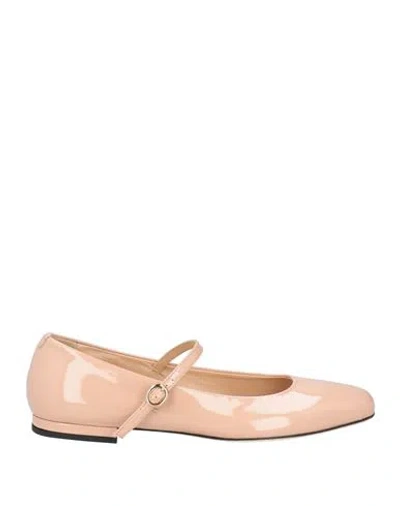 Ame Âme Woman Ballet Flats Blush Size 7 Leather