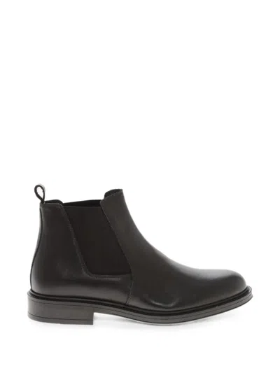 Amedeo Testoni Round-toe Chelsea Boots In Brown