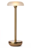 Ameico Humble Air Wireless Table Lamp In Gold