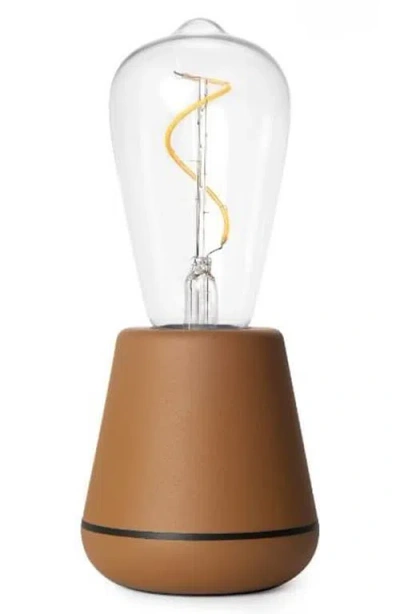 Ameico Humble One Wireless Table Lamp In Brown