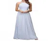 Amelia Couture Palermo Dress In Perry Blue