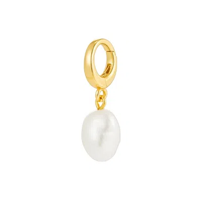 Amelia Roxanna Jewellery Women's Gold Freshwater Pearl Charm