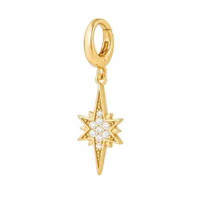 Amelia Roxanna Jewellery Women's Gold North Star Charm