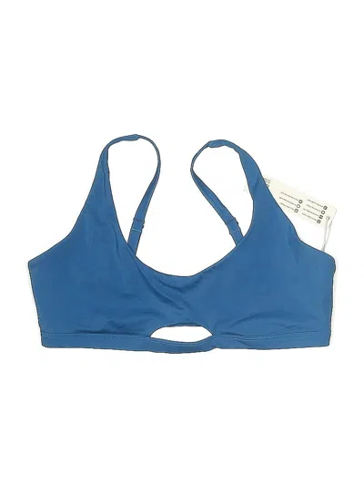 Pre-owned Amelia Swimsuit Top Blue Swimwear
