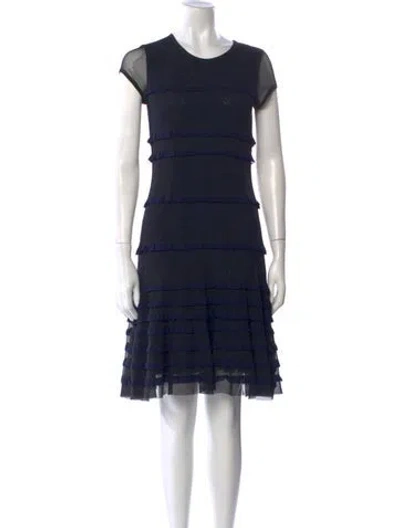 Pre-owned Amelia Toro Nylon Knee-length Dress In Multi