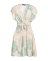 Amelie Rêveur Woman Mini Dress Cream Size M/l Viscose