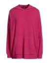 Amelie Rêveur Woman Sweater Fuchsia Size M Viscose, Polyester, Nylon In Pink