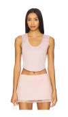 Amelie Teje Cruz Cami In Pink
