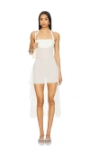 Amelie Teje Marni Sheer Dress In Ivory
