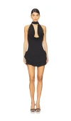 Amelie Teje Nara Ruffle Dress In Black