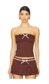 Amelie Teje Pamela Top In Chocolate