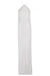 Amen Embroidered Georgette Dress