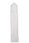 Amen Embroidered Georgette Dress