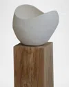 Amen Candles Eucalyptus White Light Sculpture Candle, 3 Kg