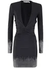 Amen Dress In Lycra In 黑色