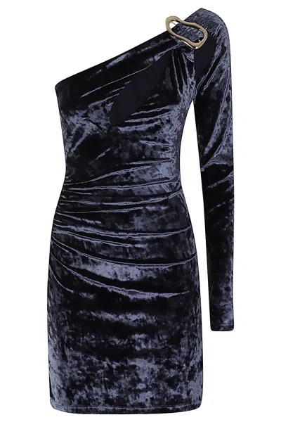 AMEN DRESS IN C VELVET W BUCKLE