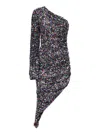 Amen Velvet Sequins Black Dress By . This Garment Is The Best Ally For Bringing Out Your Sparkle In Multi