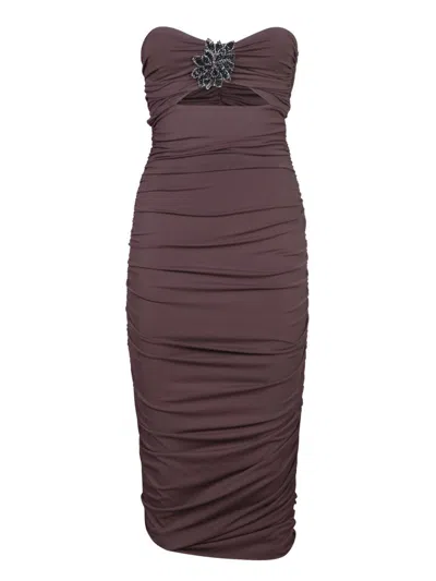 Amen Dresses In Brown