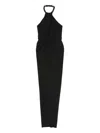 Amen Embellished Halterneck Maxi Dress In Black