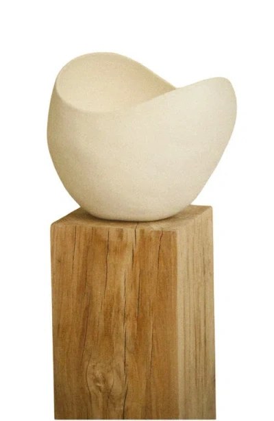 Amen Eucalyptus White Light Sculpture Candle