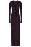 Amen L Dress In Lycra W Piercing In Bordeaux