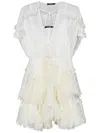 Amen Mini Dress With Tiered Skirt