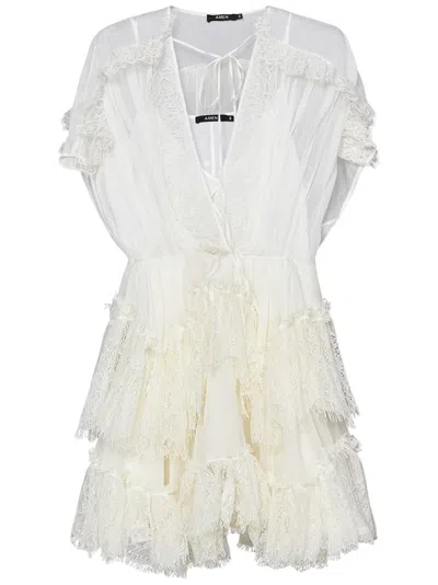 Amen Mini Dress With Tiered Skirt