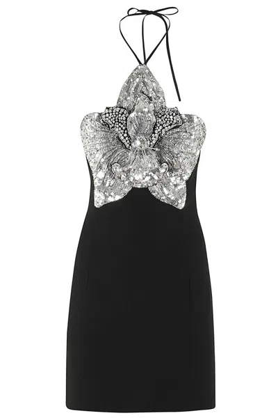 AMEN ORCHID CREPE DRESS