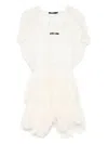 Amen Mini Dress With Tiered Skirt