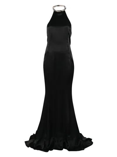 Amen Silk-satin Dress