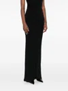 Amen Elasticated-waistband Skirt In Black
